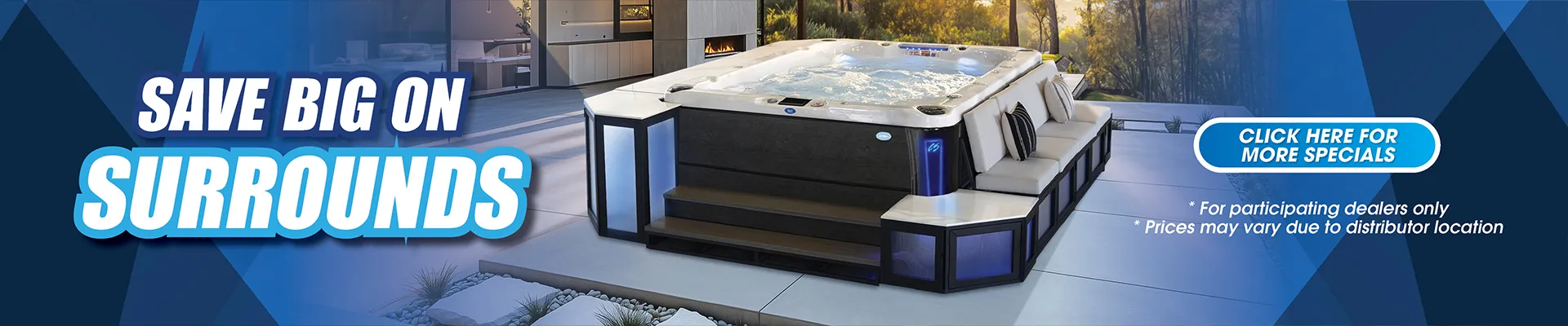 Calspas hot tub being used in a family setting - Caldwell